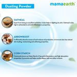 Buy MamaearthA Powder with OrganicA Oatmeal & Arrowroot Powder for Babies (300 gm) - Purplle