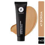 Buy SUGAR Cosmetics - Goddess Of Flawless - BB Cream with SPF 30-47 Borgia (Medium Tan Shades) - Long Lasting, Lightweight BB Cream with Matte Finish - Purplle