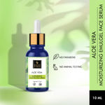 Buy Good Vibes Aloe Vera Moisturizing Emulgel Face Serum | Hydrating, Moisturizing, Brightening | No Parabens, No Sulphates, No Animal Testing (10 ml) - Purplle