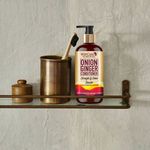 Buy WishCare Onion Ginger Conditioner - Strength & Shine Booster - No Parabens, Sulphates & Silicones - (300 ml) - Purplle