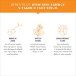 Buy WOW Skin Science Vitamin C+ Face Serum - Brightening, Anti-Aging Skin Repair, Decrease formation of Fine Lines, Wrinkles & Brown Spots - Glass Bottle (30 ml) - Purplle