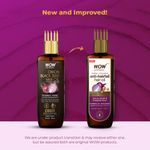 Buy WOW Skin Science Onion & Collagen Anti-Hairfall Hair Oil | Nourishes Scalp & Stimulates Roots | Reduces Hairfall | Reduces Breakage | Repairs Damaged Hair | Minimizes Split Ends | Boosts Hair Thickness- 100 ml - Purplle