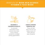 Buy WOW Skin Science Brightening Vitamin C Face Wash (100 ml) - Purplle