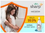 Buy FLOH Sharp Hand Sanitizer with 70% Alcohol (750 ml) Fliptop bottle - Purplle