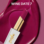 Buy Purplle Shades Of Love Primer Plus Matte Lipstick - Wine Date 7 | Highly Pigmented | Long Lasting | Easy Application | Water Resistant | Transferproof | Smudgeproof (3.5 g) - Purplle