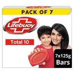 Buy Lifebuoy Total10 Soap (125 g) (Pack of 7) - Purplle