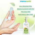 Buy Mamaearth Hand Sanitizer with Lime & Neem for Killing Germs (250 ml) - Purplle