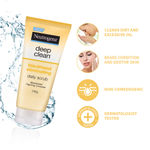Buy Neutrogena Deep Clean Blackhead Eliminating Daily Scrub (100 g) - Purplle