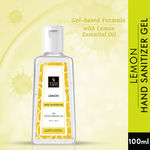 Buy Good Vibes Lemon Hand Sanitizer Gel with Lemon Essential Oil - 100 ml - Purplle