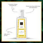 Buy Good Vibes Lemon Hand Sanitizer Gel with Lemon Essential Oil - 100 ml - Purplle
