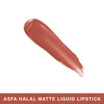 Buy Asfa Halal Matte Liquid Lipstick, Chocolate Cloud 05 (3 ml) - Purplle