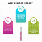 Buy Asfa Halal Matte Liquid Lipstick, Sparkling Purple 08 (3 ml) - Purplle