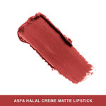 Buy Asfa Halal Creme Matte Lipstick, Crimson Carnival 10 (4.2 g) - Purplle