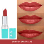Buy Asfa Halal Creme Matte Lipstick, Crimson Carnival 10 (4.2 g) - Purplle