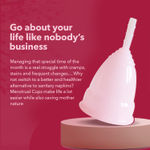 Buy Namyaa Menstrual Cup | Ultra Soft | Reusable | FDA compliant Medical Grade Silicone | Small - Purplle