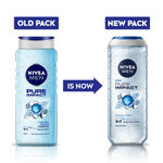 Buy Nivea Men Pure Impact Shower Gel, 500ml - Purplle