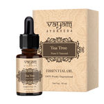 Buy Vayam Ayurveda 100% Pure Tea Tree Essential Oil (10 ml) | Ayurvedic | Natural | Herbal | Pure | Sulphate free | Paraben Free - Purplle