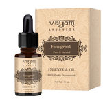 Buy Vayam Ayurveda 100% Pure Fenugreek Essential Oil (10 ml) | Ayurvedic | Natural | Herbal | Pure | Sulphate free | Paraben Free - Purplle