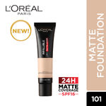 Buy L'Oreal Paris Infallible 24H Matte Cover FoundationAA 101 Classic Ivory (30 ml) - Purplle
