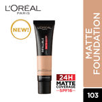 Buy L'Oreal Paris Infallible 24H Matte Cover FoundationAA 103 Natural Buff (30 ml) - Purplle