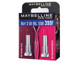 Buy Maybelline New York Creamy Matte Pack of 2 - Burgundy Blush & Mesmerizing Magenta - Purplle