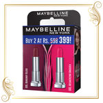 Buy Maybelline New York Creamy Matte Pack of 2 - Burgundy Blush & Mesmerizing Magenta - Purplle