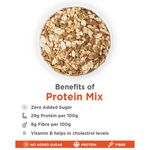 Buy True Elements Protein Mix,Roasted Pumpkin Watermelon Almonds and SOYA Nuts, Veg Protein Seeds (250 g) - Purplle