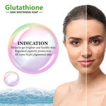 Buy LA Organo Skin Whitening Soaps – Glutathione Skin Whitening Soap for Dark Skin + Glutathione Rose Soap for Face Whitening + Glutathione Aloe Vera Skin Lightening and Brightening,100g each (Pack of 3),100g each (Pack of 3) - Purplle
