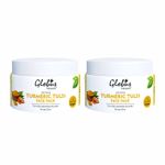 Buy Globus Naturals Turmeric Tulsi Anti Acne Face Pack (125 g) Pack Of 2 - Purplle