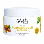Buy Globus Naturals Turmeric Tulsi Anti Acne Face Pack (125 g) Pack Of 2 - Purplle