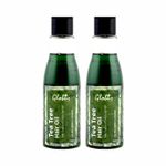 Buy Globus Naturals Tea tree Hair Oil (100 ml) Pack Of 2 - Purplle