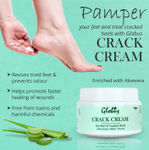Buy Globus Naturals Crack Cream For Dry Cracked Heels & Feet (50 g) Pack Of 3 - Purplle