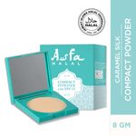 Buy Asfa Halal Compact Powder With SPF 15, Caramel Silk 03 (8 g) - Purplle