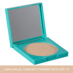 Buy Asfa Halal Compact Powder With SPF 15, Natural Sparkler 02 (8 g) - Purplle