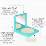 Buy Asfa Halal Compact Powder With SPF 15, Natural Sparkler 02 (8 g) - Purplle