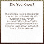 Buy Vayam Ayurveda Pure Rose Water Hydrating Toner (50ml) | Ayurvedic | Natural | Herbal | Pure | Sulphate free | Paraben Free | alcohol free - Purplle