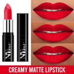 Buy NY Bae Lipstick  Creamy Matte  Red - Rock That Fella 29 - Purplle