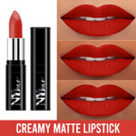 Buy NY Bae Lipstick  Creamy Matte  Orange - Tangarine At Times Square 6 - Purplle