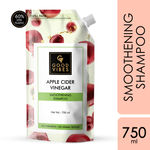 Buy Good Vibes Apple Cider Vinegar Smoothing Shampoo Refill Pack (750 ml) - Purplle