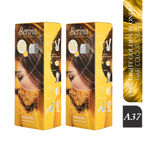 Buy Berina A37 Very Light Golden Blonde Hair Color Cream 60gm - Purplle