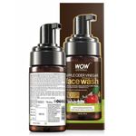 Buy WOW Skin Science Organic Apple Cider Vinegar Foaming Face Wash With Pump (100 ml) - Purplle