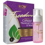 Buy WOW Freedom Reusable Menstrual Cup and Wash Post Childbirth - Large (Above 30 Years) (60 ml) - Purplle