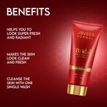 Buy Jovees Herbal Bridal Brightening Face Wash | Ultra Radiance | With Cherry, Bearberry & Mulberry Fruit Extracts | For Brightening Skin | Reduces Dark Spot | Improves Skin Texture | For All Skin Types 120ml - Purplle