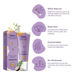 Buy Sanfe Natural Rash Cream for Women| For Chafing from Sanitary Pads, Sports, Heavy Thighs, Bra With Airless Pump Tube for Easy Application- 50g - Purplle