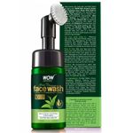 Buy WOW Skin Science Green Tea Foaming Face Wash with Built-In Face Brush (100 ml) - Purplle