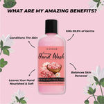 Buy ST. D'VENCE Himalayan Pink Salt with White Water Lily Hand Wash (300 ml) - Purplle