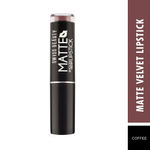 Buy Swiss Beauty Matte Lipstick Smooth Velvet 327 Coffee (3.2 g) - Purplle