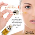 Buy Globus Naturals Vitamin C Face Serum (30 ml)|For Natural Glow & Even Toned Skin100% Natural | Paraben Free | SLS Free | Suitable For All Skin Types - Purplle