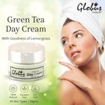 Buy Globus Naturals Green Tea Day Cream with Goodness of Lemongrass |100% Natural | Paraben Free | SLS Free |Net Wt. (50 g) - Purplle