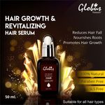 Buy Globus Naturals Hair Growth & Revitalizing Hair Serum (50 ml) | Reduces Hair Fall | Nourishes Roots | Promotes Hair Growth | SLS & Paraben Free - Purplle